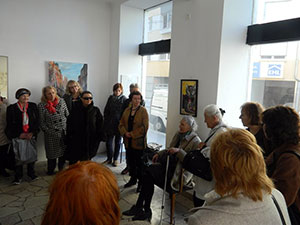 Ausstellung "NinaWR in Öl" in der Galerie Kunstraum, Oktober-November 2013