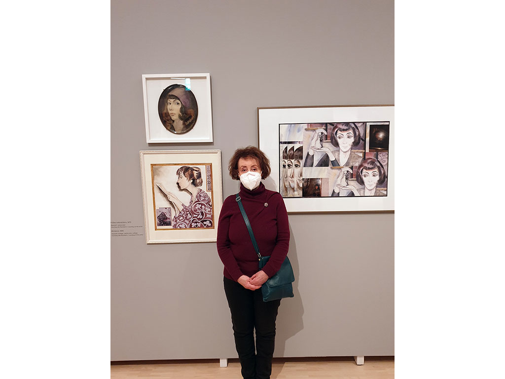 Галерея Нижней Австрии, НинаВР и её автопортреты на выставке